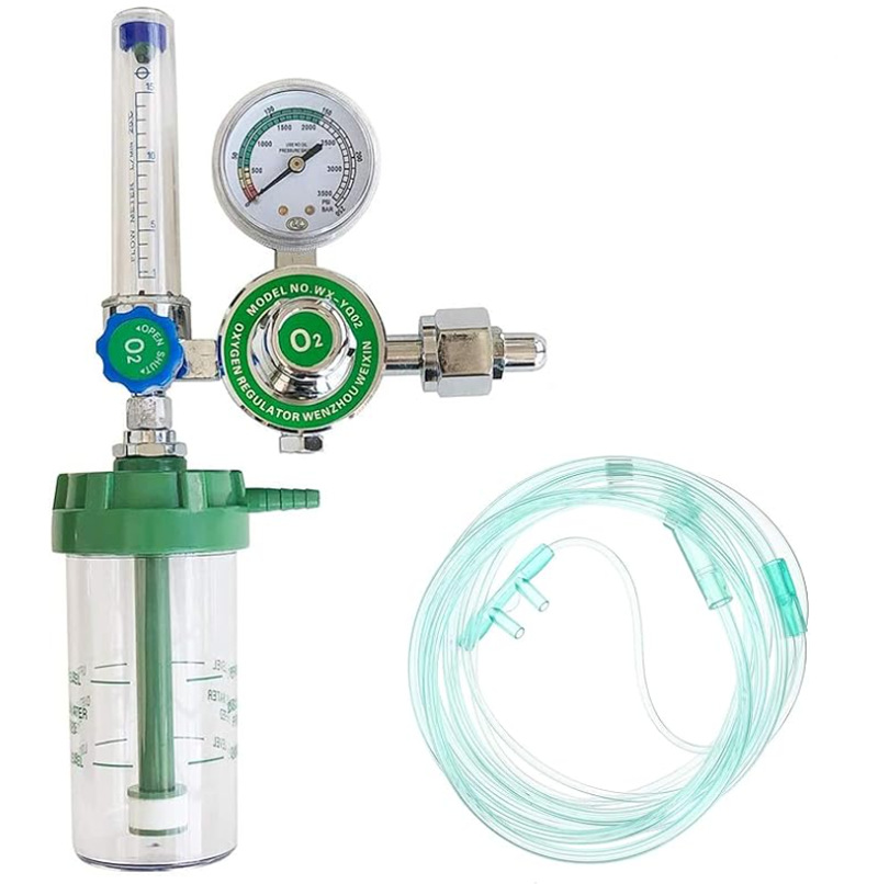 氧气吸入器流量计氧气流量表医用氧气瓶减压表湿化杯跨境出口款