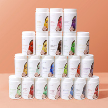 FDA认证欧美跨境21种口味水晶果冻面膜粉花瓣水晶吸血鬼果冻面膜