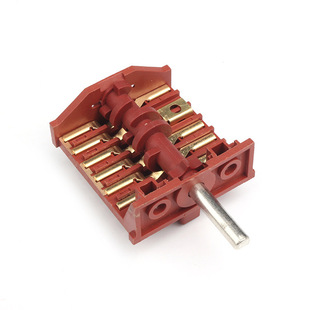 Rotary oven ironing machine heater cooler multi-position power switch