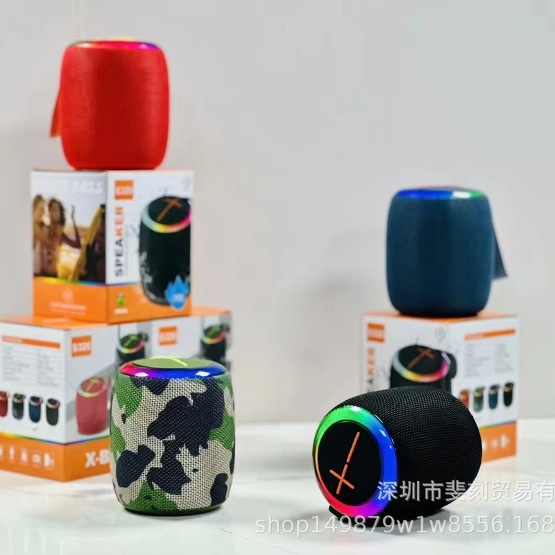 新型BOOMS320無線bluetoothスピーカーミニサブウーファー家庭用屋外ポータブルカード音響メーカー|undefined