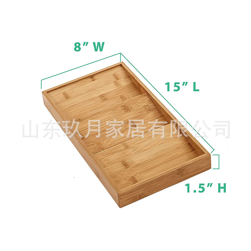 En stock 3-capa de especias y condimento rack organizador del cajón Amazon nueva llegada cocina bandeja de la cocina del hogar