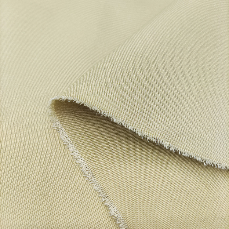 Piel de melocotón orgánico al por mayor vestido de tela de algodón 100%