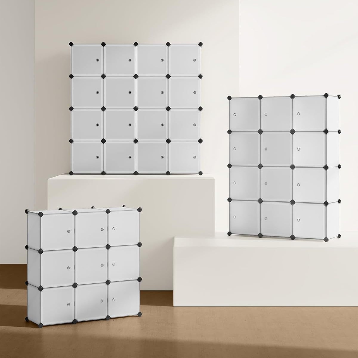 Gabinete de almacenamiento de montaje simple, gabinete de zapatos a prueba de polvo de múltiples especificaciones para el hogar, gabinete de almacenamiento de ropa de piso multicapa al por mayor