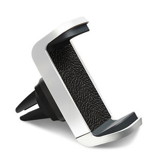 Factory Luxury Wind Car Holder High Quality Leather Material 360 ° Swivel Car Air Vent Mount Holder