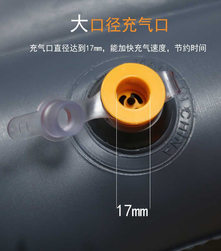 Car inflatable bed, SUV air mattress for the back seat, sleeping pad, portable bed sleeping pad for the rear seat, height-increasing cushion