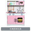 Children's family wooden kitchen for boys and girls, toy, set, realistic kitchenware, wholesale