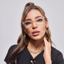 �¿�������۾�ŮPC��о��ʱ�и��Ű��ɫƽ�⾵���侵�Ӿ�5713