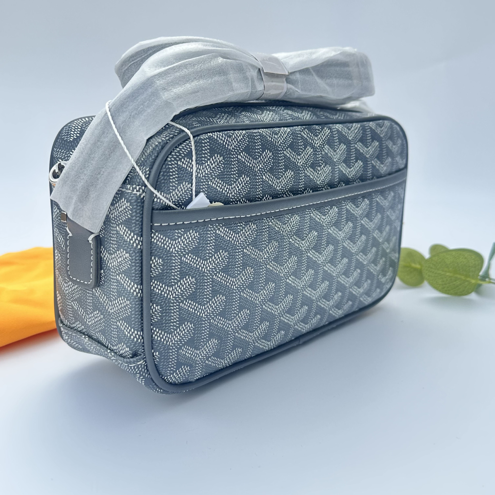 ゴヤ犬の歯の包みのファッションは版の高品質の韓国版のスターに対して同じ肩の斜めのショルダーの小さい方の包みのカメラの包みの現物を掛けます。