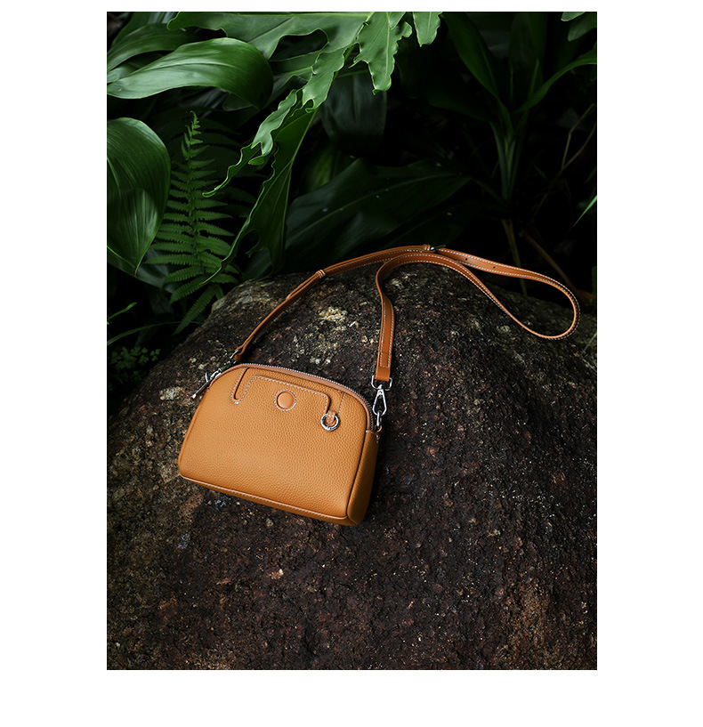 Genuine Leather Crossbody Bag Shoulder Bag For Women Versatile_voghion.com