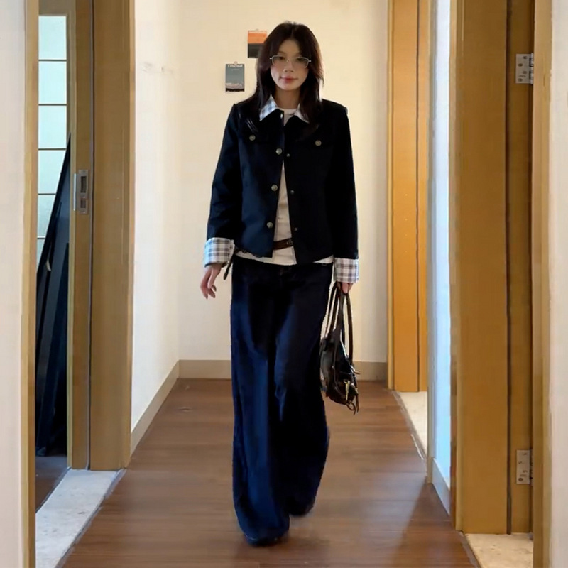 上新早秋巨好看短款夹克外套女春秋季2025新款韩系棒球服上衣|undefined