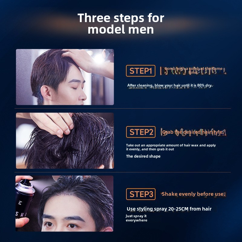 Guushi Men's Hair Spray and Wax 3