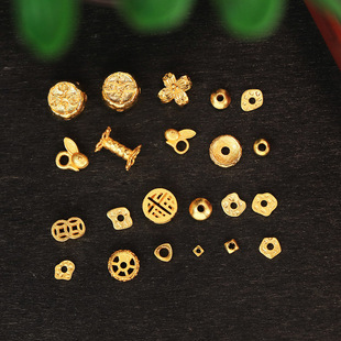 S925�y�24K�ŷ�ɳ��������Ʒdiy�ִ��������Ƭ�Ʒɢ�����l