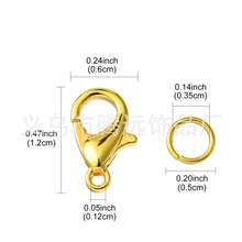 12mm���yɫ���r�ێ��_��Ȧ���b�B�ӿ۹���DIY������Ʒ����