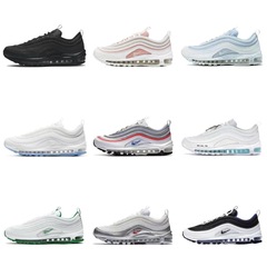 莆田靴エア max97 弾性エアクッションシューズスポーツフルレングスカジュアル通気性耐摩耗性カップル男性と女性のランニングシューズ