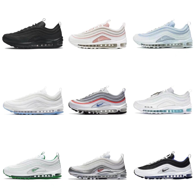莆田靴エア max97 弾性エアクッションシューズスポーツフルレングスカジュアル通気性耐摩耗性カップル男性と女性のランニングシューズ|undefined