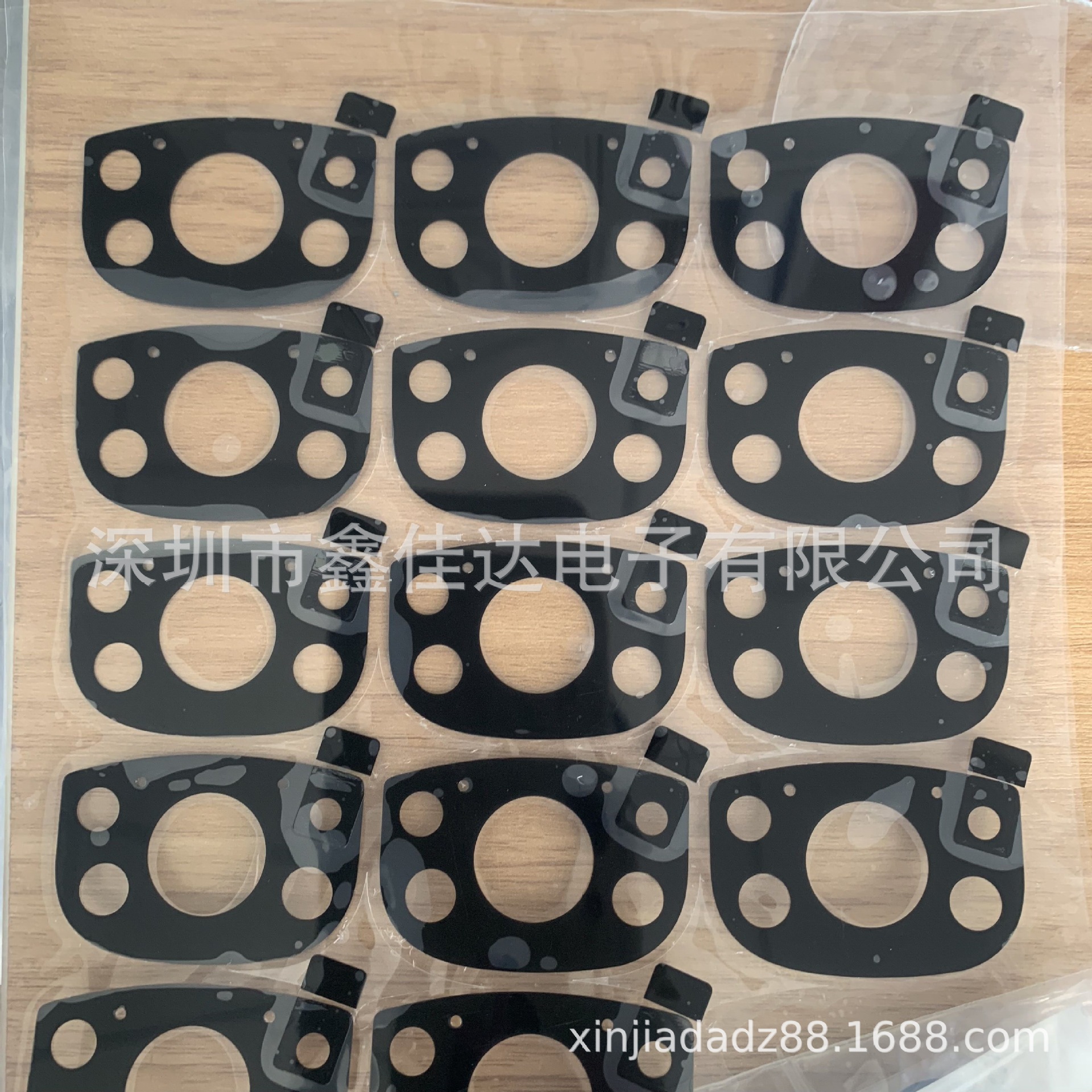 大量供应PC黑色透明镜片  亚克力透明黑镜片    执法记录仪PVC镜