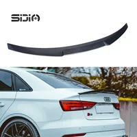 Подходит для 14-20 Audi RS3 S3 A3 модифицированный задний спойлер из углеродного волокна M4 V R PSM