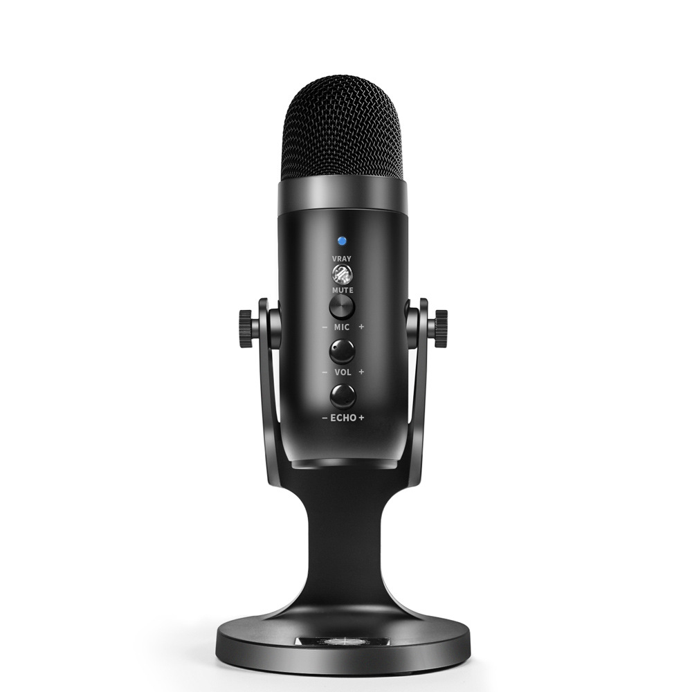 Professional USB Condenser Microphone for PC Computer Podcasting Recording Microphone Gaming Streaming studio mic For YouTube_voghion.com
