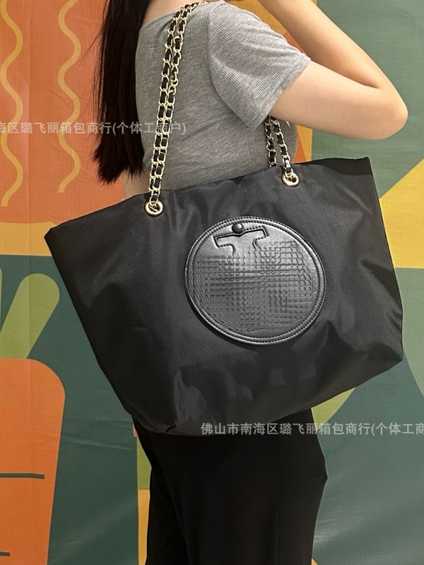夏日新款Ella同款女包休闲慵懒风托特包手提包简约纯色尼龙大容量|undefined