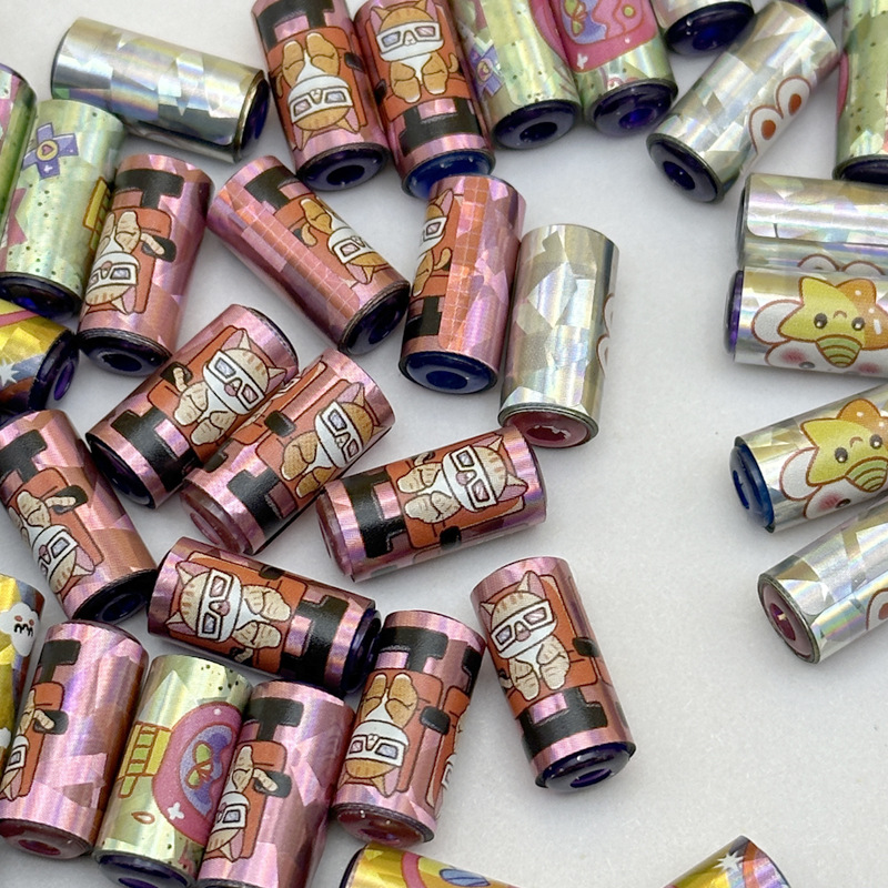 Pegatinas con cuentas de dibujos animados de bricolaje pulsera creativa pulsera joyería con cuentas pegatinas de desgarro descuento transfronterizo