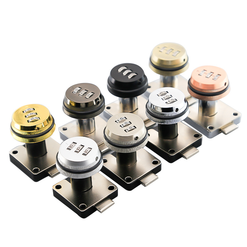 Cerradura de contraseña de lengüeta de cajón antirrobo Cerradura de contraseña mecánica Cerradura de oficina Cerradura de contraseña digital del cajón del archivador