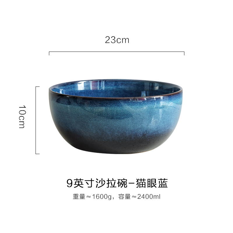 Vajilla de cerámica transfronteriza creativo tazón de ramen de frutas y verduras tazón de sopa grande vajilla personalizada tazón de ensalada vajilla para el hogar tazón