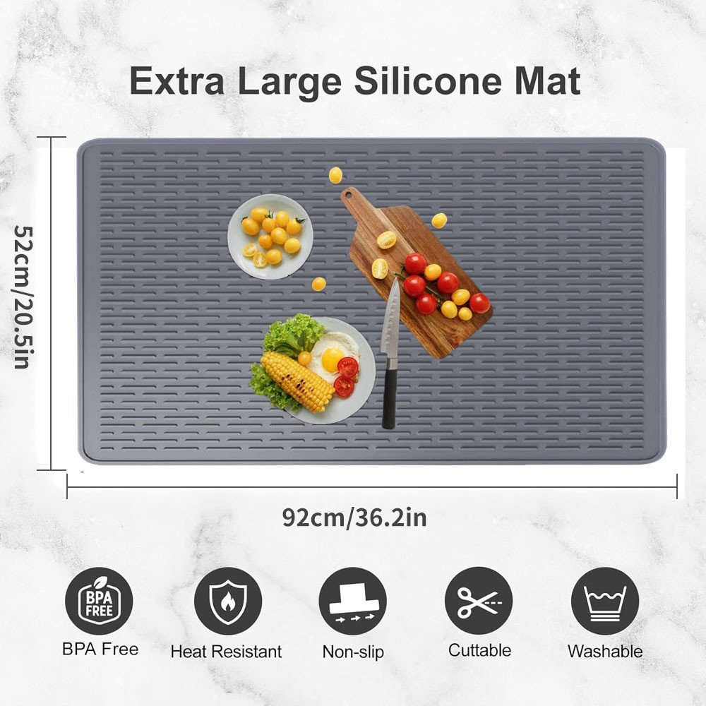 플레이스매트-그레이