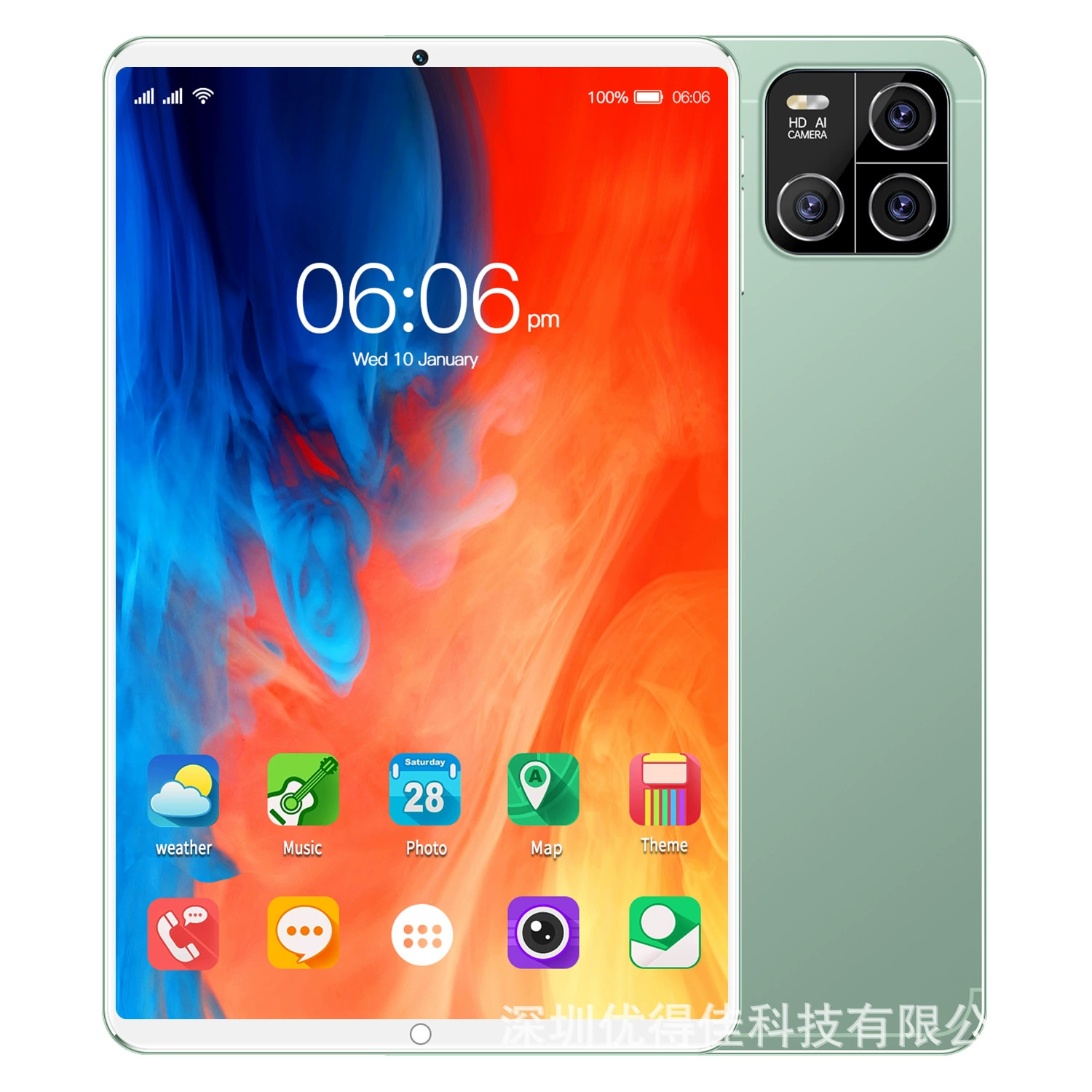 Планшет (Meike) Pad6 — 10-дюймовый HD, Android, 5G, версии региональной памяти
