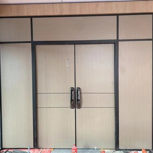 Changzhou office glass high partition tempered double glass louver aluminum alloy frosted glass meeting compartment