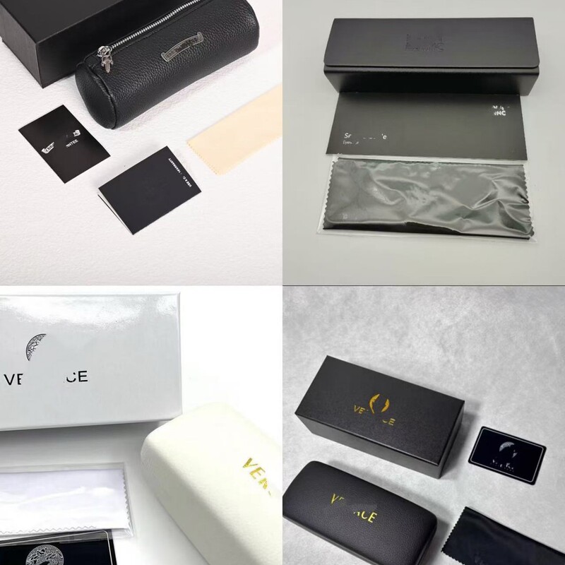 Wholesale of New High-End Glasses Cases, Fashionable High-End Sunglasses Cases, Sunglasses Cases, Complete Packaging Boxes