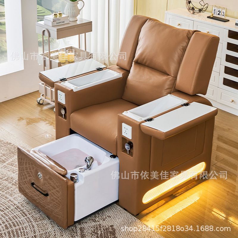 Silla de manicura para pies de spa, silla de manicura para pies de baño, silla de baño para pies de surf, silla de baño para pestañas, salón de manicuras