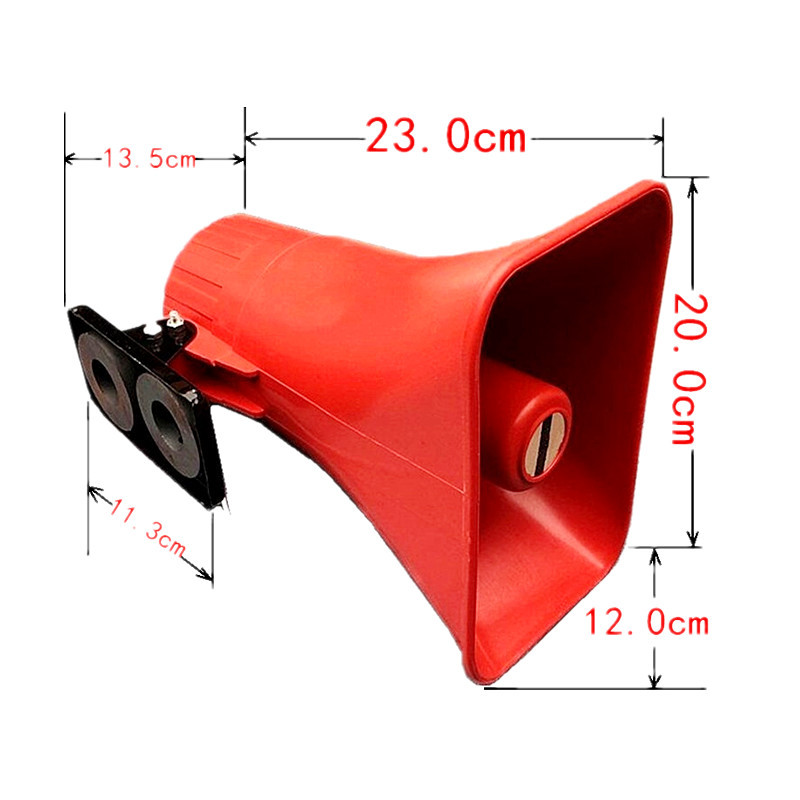 Amplificador de Megafonía Bluetooth para Vehículos 12V-24V de Metal con Gran Volumen para Venta Ambulante