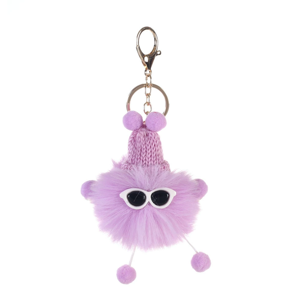 Keychain, cute plush bag decoration, doll, DIY