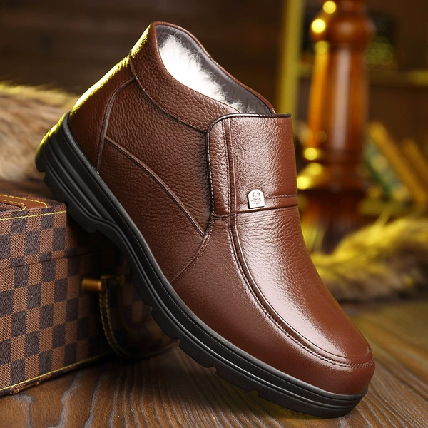 8813 brown cotton shoes