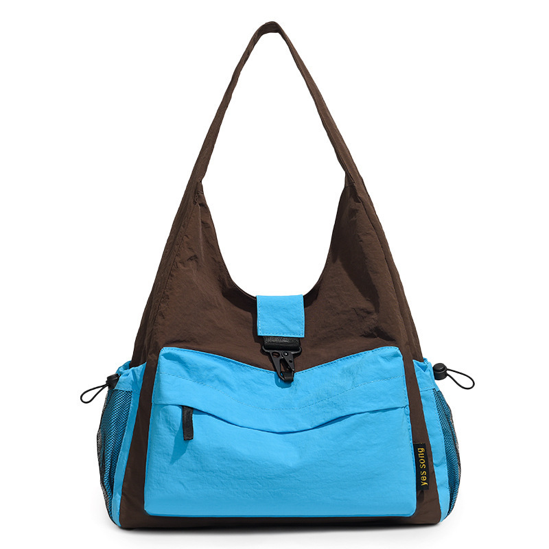 2026 Spring New Tote Bag High-End Commuter Contrast Color Fashion Casual Shoulder Bag For Women Large Capacity Custom - Thumbnail 5