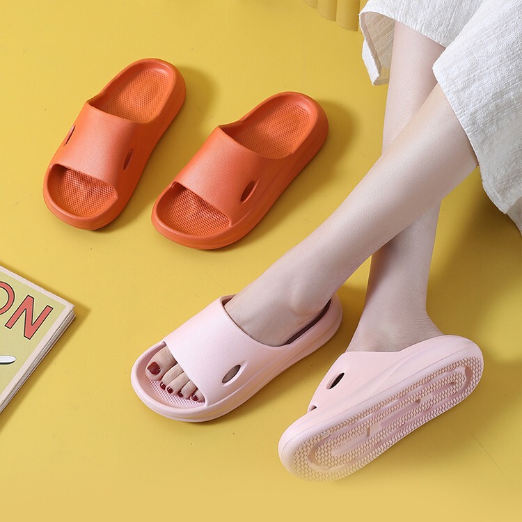 EVA Home Indoor Slippers Thick Bottom Marathon Outdoor Slippers Women's Hotel Apartment Homestay Slippers Wholesale