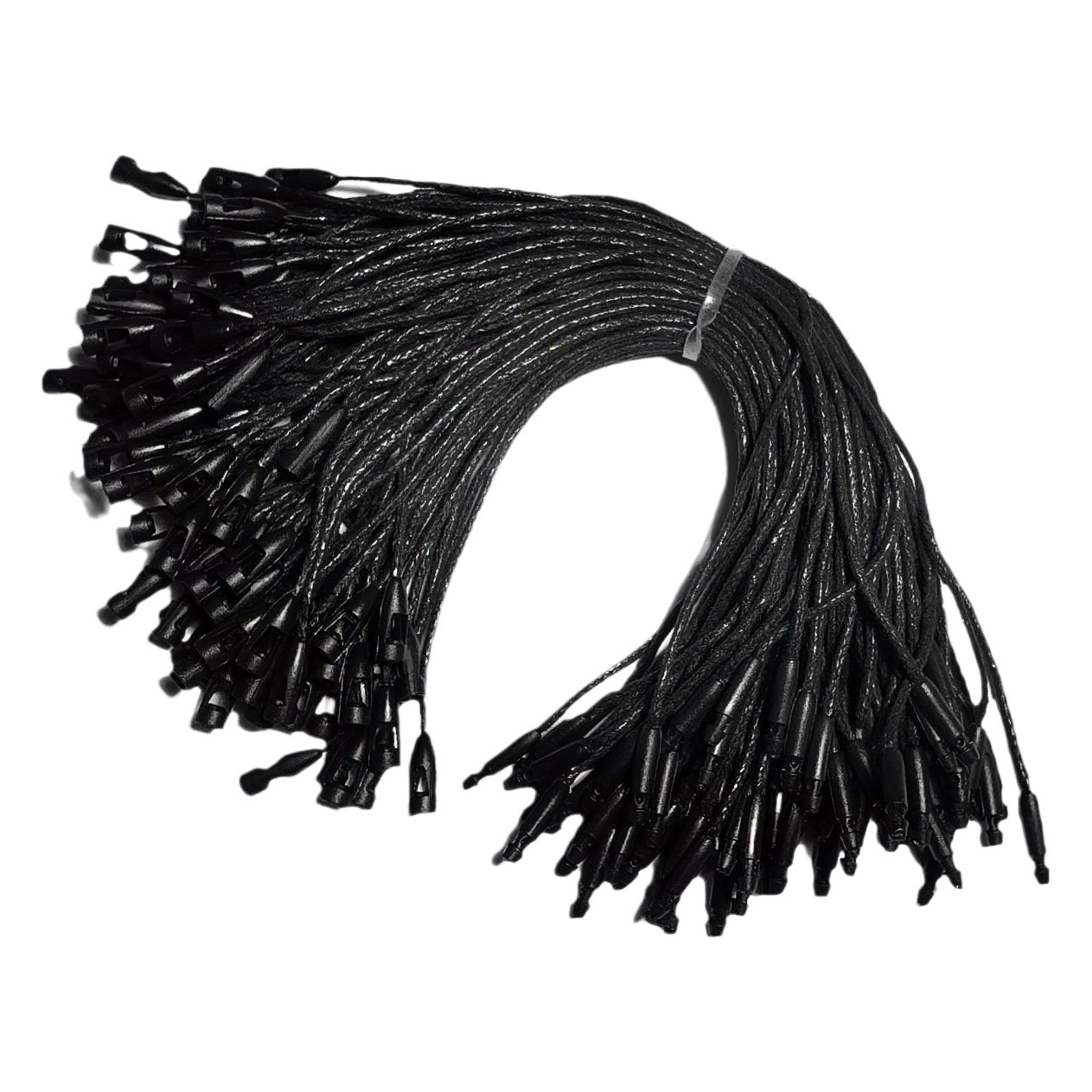 Cordones de Cera para Etiquetas 20cm de Poliéster y Algodón para Ropa y Calzado