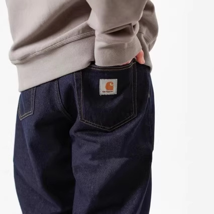 Kaha Wip American Retro Washed Loose Tapered Straight-Leg Jeans Wide-Leg Trendy Street Casual Pants Kaha Wip American Retro Washed Loose Tapered Straight-Leg Jeans Wide-Leg Trendy Street Casual Pants