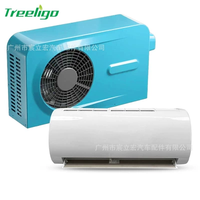 Vehicle-Mounted Electric Air Conditioner Truck – Automotive air conditioning - blue-outdoor-unit-24v-new-high-end-parking-air-conditioner-split-machine-eac0018924