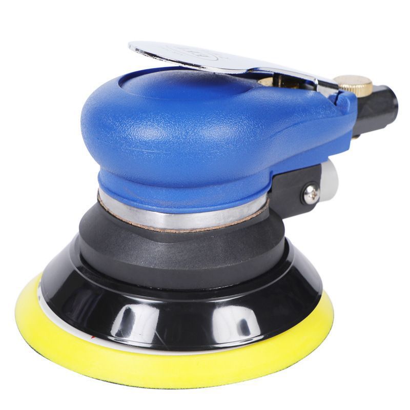 台湾普力马5寸抛光机125气动圆形气磨机打磨机进口磨光机干磨机