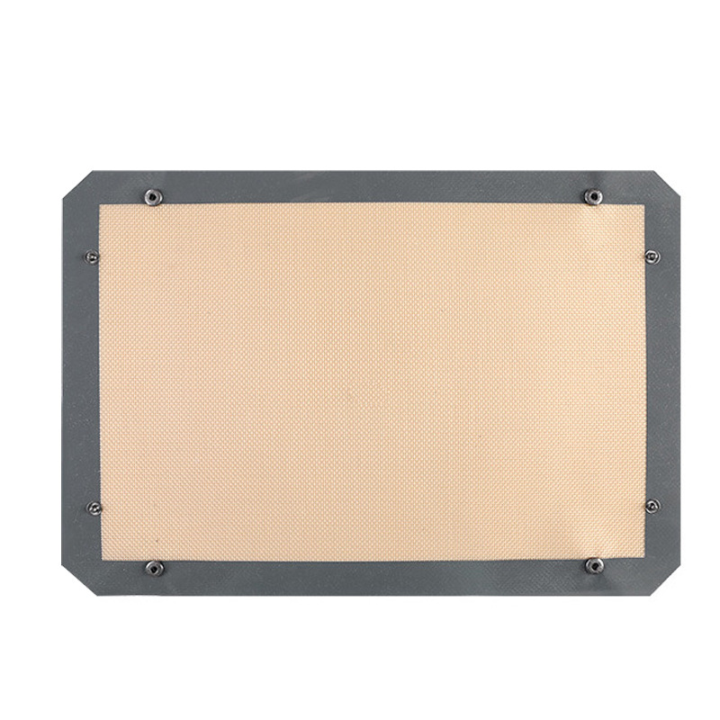 Herramientas de pastelería antiadherente de grado alimenticio 40 * 60cm resistente a altas temperaturas botones de silicona a prueba de fugas esterilla de cocción de silicona image 6