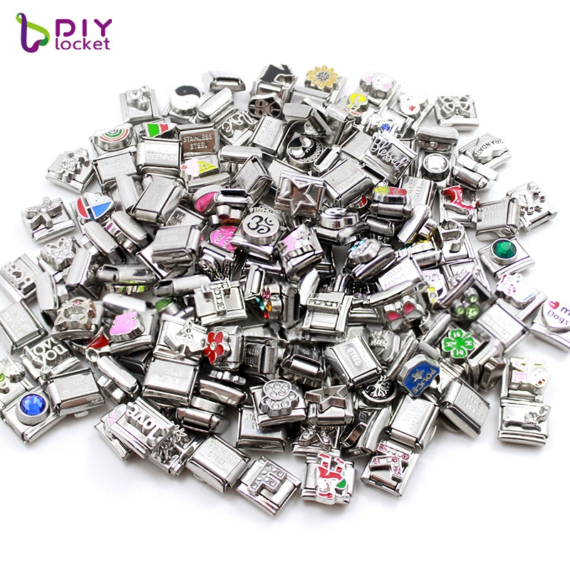 Смешанные сплавы итальянские мелкие аксессуары оптом итальянские Подвески, подходящие для ювелирных изделий итальянский браслет