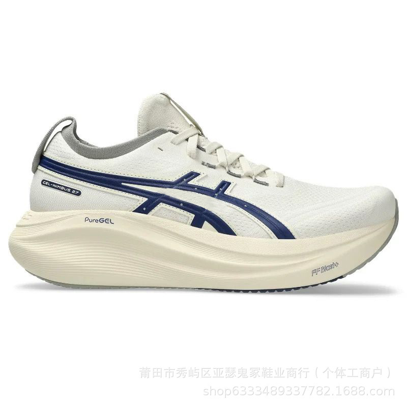 [经典]纯原亚瑟男士运动鞋 GEL-NIMBUS 27缓震回弹透气女子跑步鞋|undefined