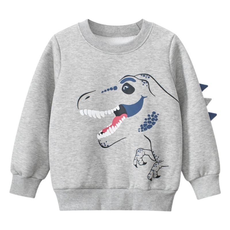 27 niños transfronterizos ropa para niños suministro en vivo Otoño e Invierno tejido suéter para niños dinosaurio bebé ropa sanitaria para niños al por mayor