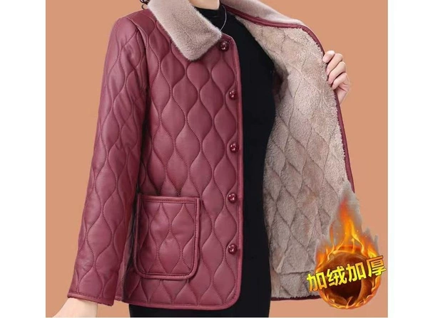 Red, fleece