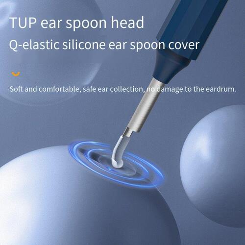 Visual ear cleaning tool, intelligent ear wax removal device, high-definition ear scoop with built-in lighting, high-definition ear cleaning scoop