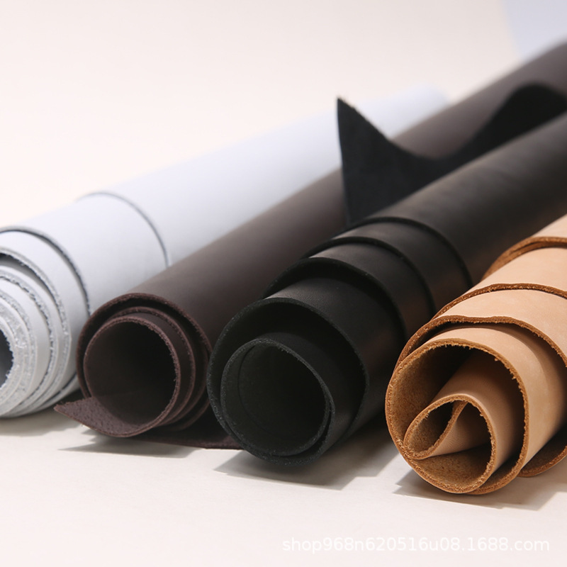 Imported First-Layer Cowhide Leather, Shoe Lining Leather, Full-Grain Leather Material 0.8-1.0mm
