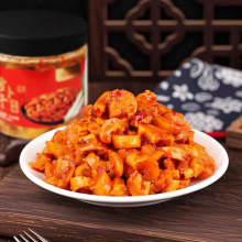 麻辣萝卜干下饭菜咸菜香脆218g小碗酱菜脆爽下饭菜速食批发代发