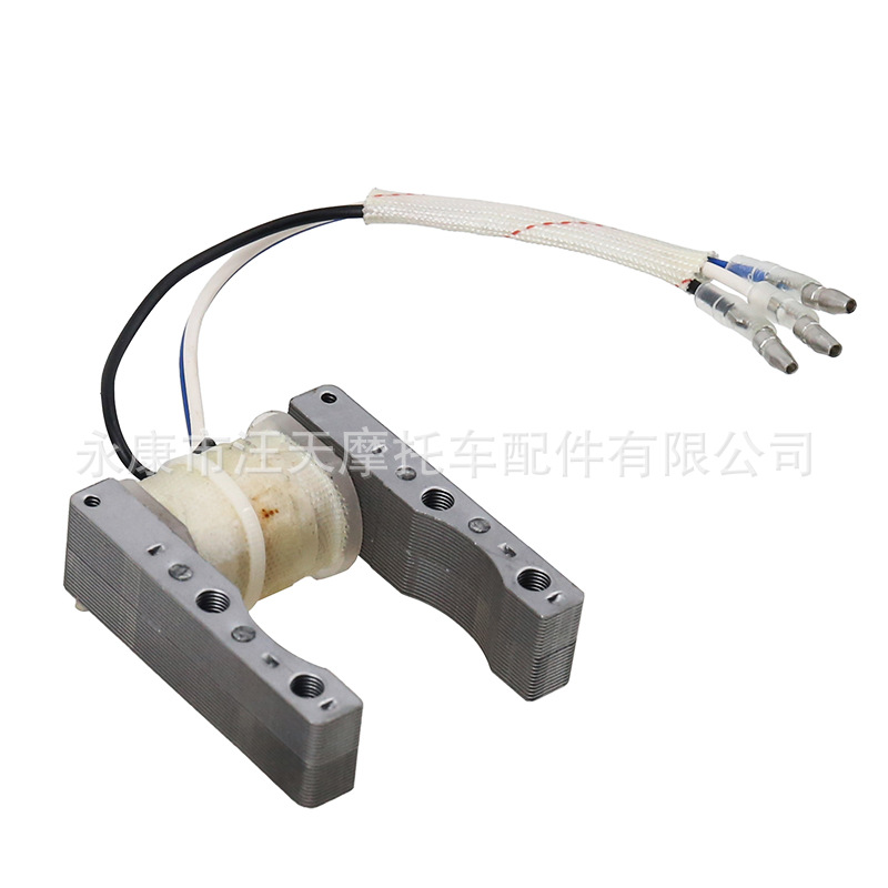 Mini motorcycle bicycle accessories 50cc 60cc 80cc 2 stroke three-wire ignition coil magnetic coil