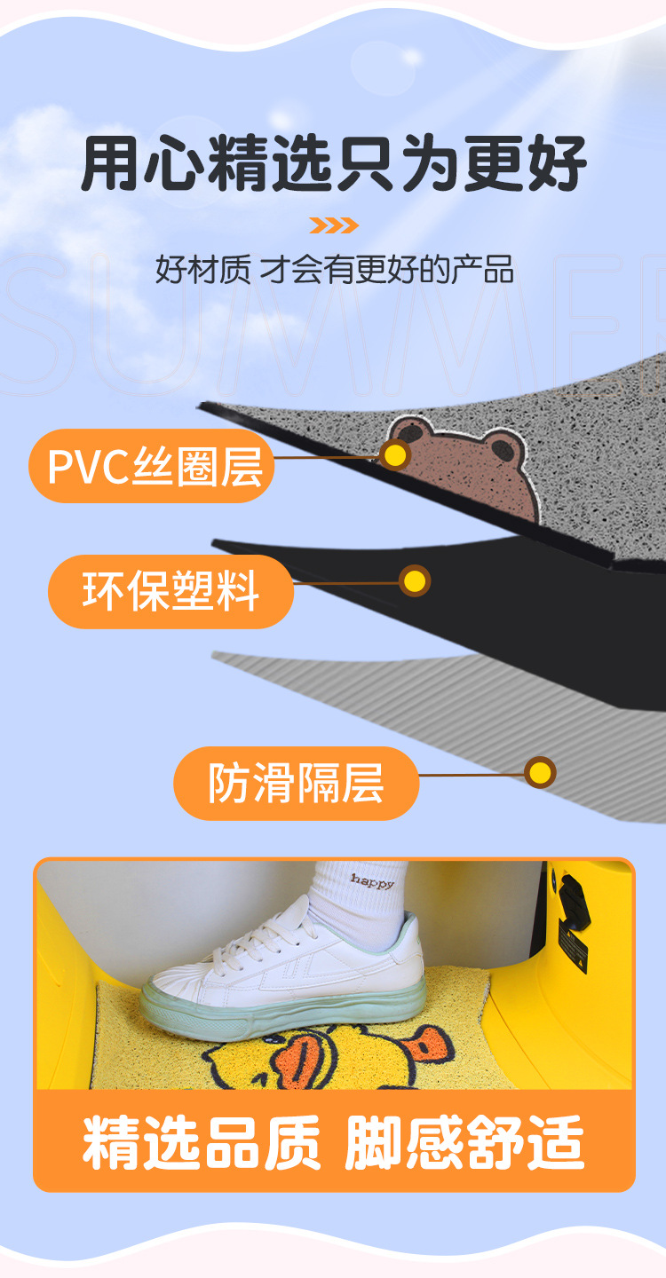 Suitable for Tailin Fanhua mini electric vehicle foot mats, waterproof and non-slip wire loop foot pads, electric bike decoration